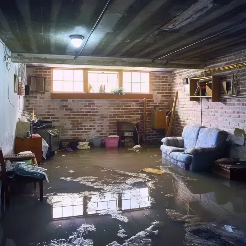 Flooded Basement Cleanup in Lake Nacimiento, CA